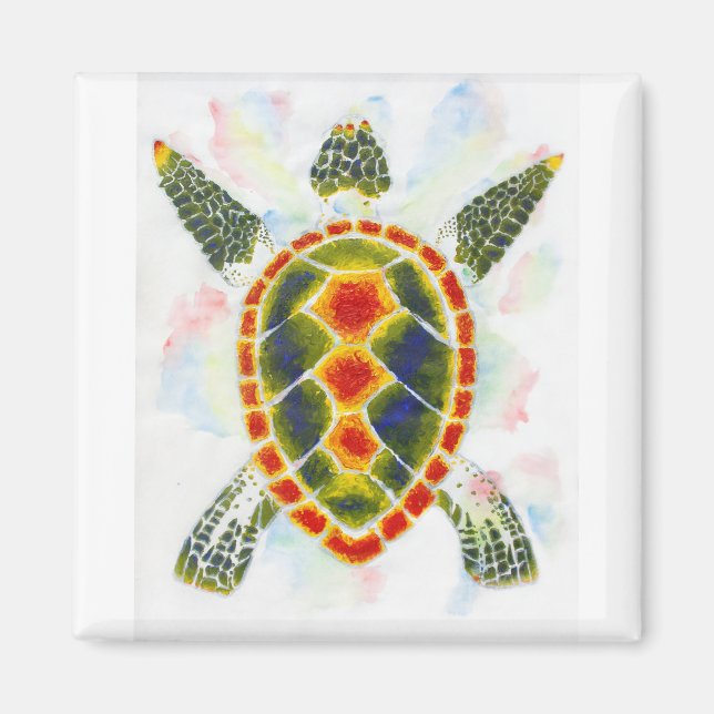 Gulf Coast - Turtle Magnet (Front)