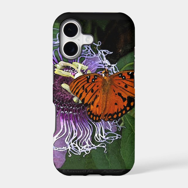 Gulf Fritillary iPhone5 Case (Back)