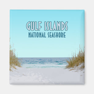 Gulf Islands National Seashore Mississippi Florida Magnet