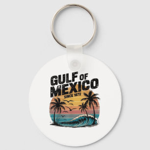 Gulf Mexico, Gulf Of Usa America Est 2025  Key Ring