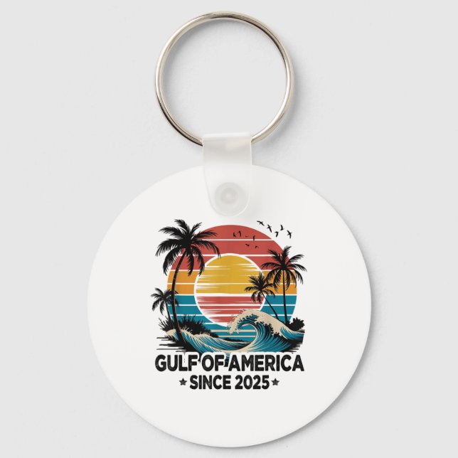 Gulf Mexico  Key Ring (Front)