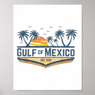 Gulf Mexico Shirt Gulf Of Us America 2025 Flag Mex Poster