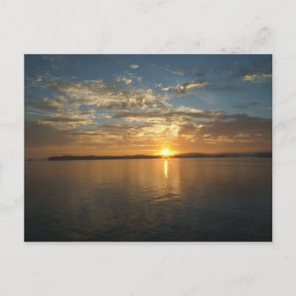 Gulf of Alaska Sunset Postcard