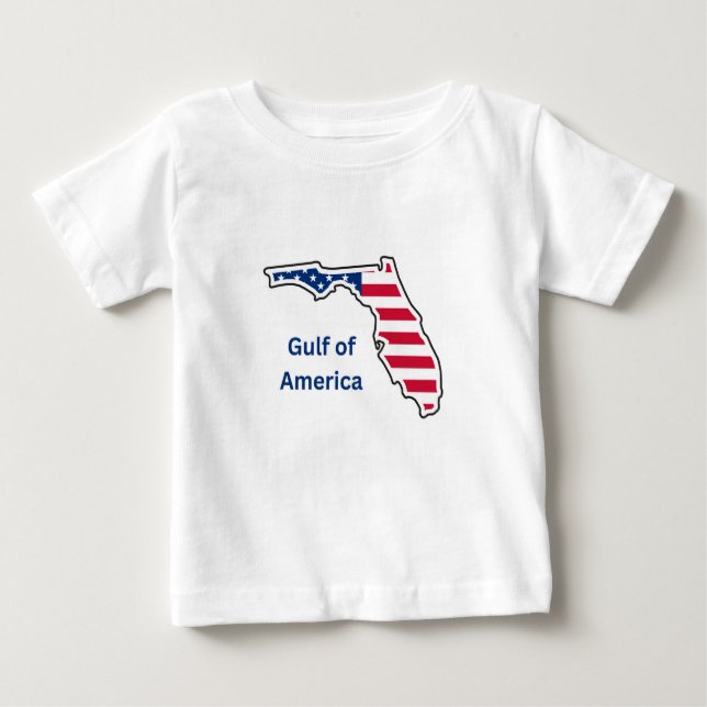 Gulf of America Baby Shirt (Front)