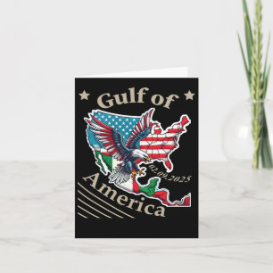 Gulf Of America Day 02.09.25 Trump Patriot Usa Gul Card