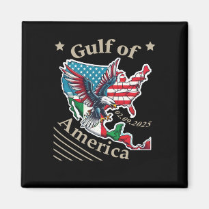 Gulf Of America Day 02.09.25 Trump Patriot Usa Gul Magnet