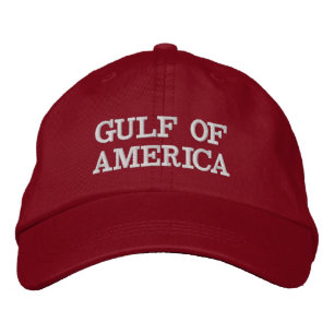 GULF OF AMERICA EMBROIDERED HAT