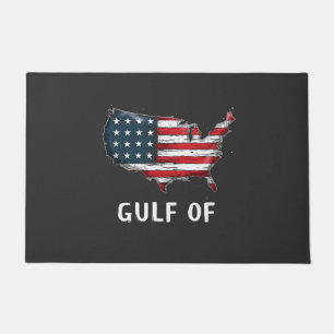 Gulf Of America Funny Trump East Cost Mexico  Doormat