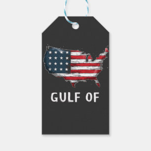 Gulf Of America Funny Trump East Cost Mexico Gift Tags