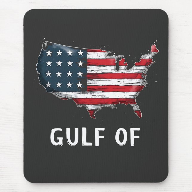 Gulf Of America Funny Trump East Cost Mexico  Mouse Pad (Front)