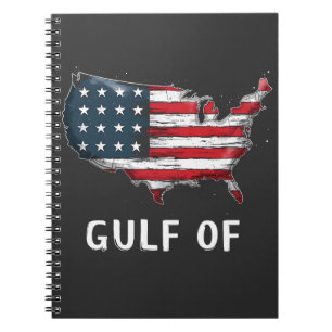 Gulf Of America Funny Trump East Cost Mexico Notebook