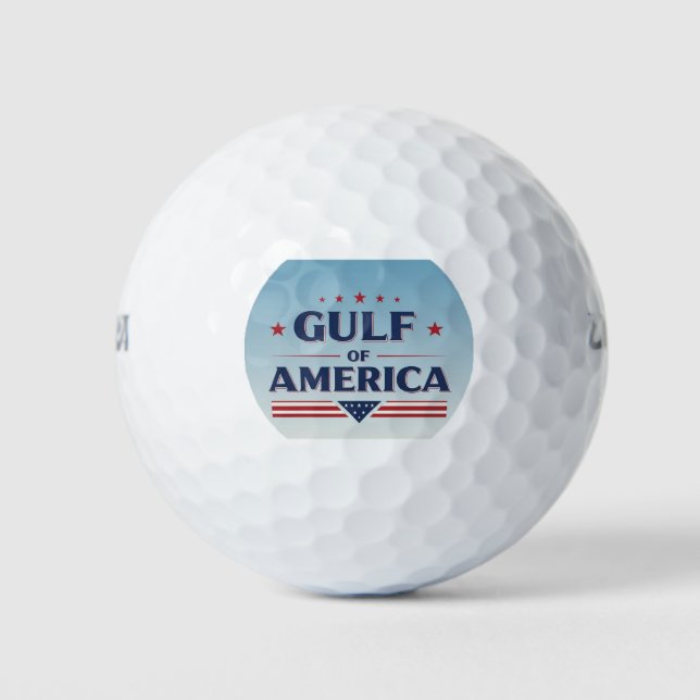 Gulf Of America Golf Balls (Front)