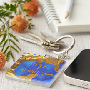 GULF OF AMERICA  KEY RING