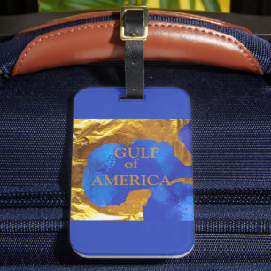 GULF OF AMERICA LUGGAGE TAG