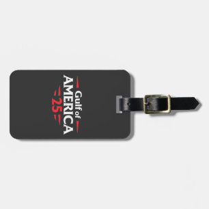 Gulf of America Patriotic American Trump USA Flag Luggage Tag