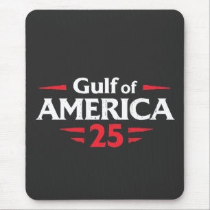 Gulf of America Patriotic American Trump USA Flag Mouse Pad