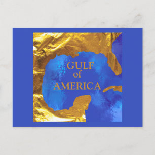 GULF OF AMERICA POSTCARD