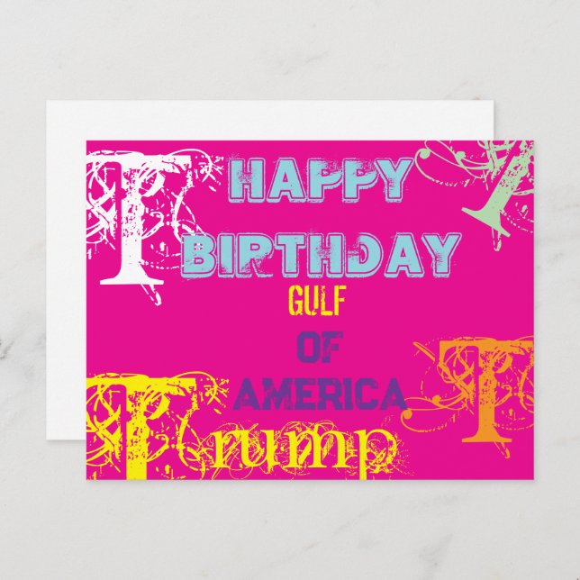 GULF OF AMERICA POSTCARD (Front/Back)