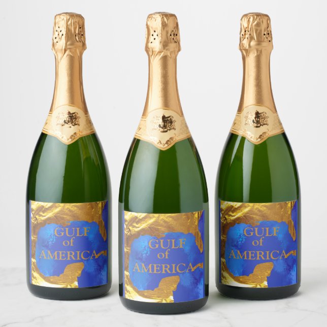 GULF OF AMERICA  SPARKLING WINE LABEL (Bottles)