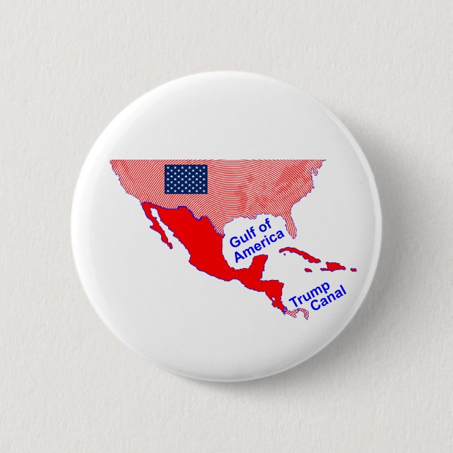 Gulf of America, Trump Canal Button (Front)