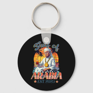 Gulf Of Arabia Est 2025 Funny Trump Vintage Arabia Key Ring