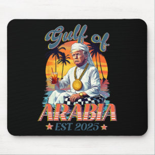 Gulf Of Arabia Est 2025 Funny Trump Vintage Arabia Mouse Pad