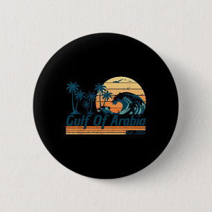 Gulf Of Arabia Est 2025 Trump Arabian Gulf Funny P 6 Cm Round Badge
