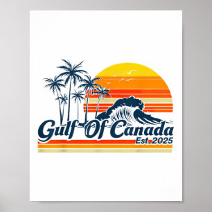 Gulf Of Canada Gulf Of Mexico The Usa Canadas 11th Poster