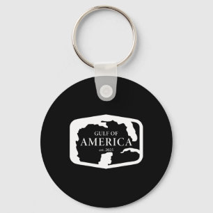 Gulf Of merica Usa America Funny Usa Flag  Key Ring