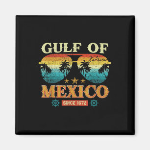 Gulf Of Mexico 1569 Historic Map  Magnet