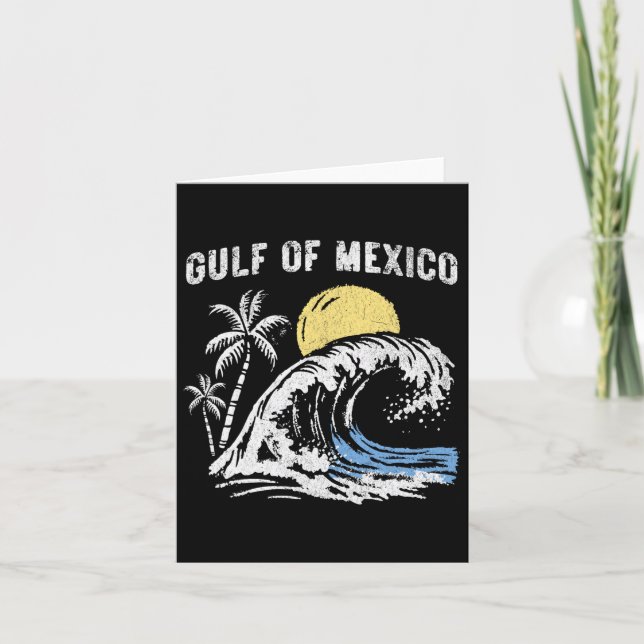 Gulf Of Mexico 19  Card (Front)