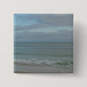 Gulf of Mexico Beach 15 Cm Square Badge