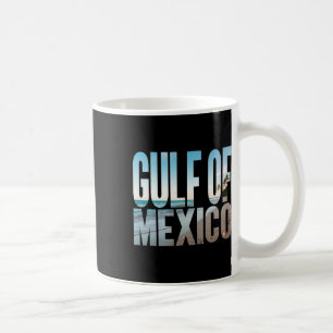 Gulf Of Mexico Beach Palm American Retro Vintage S Coffee Mug