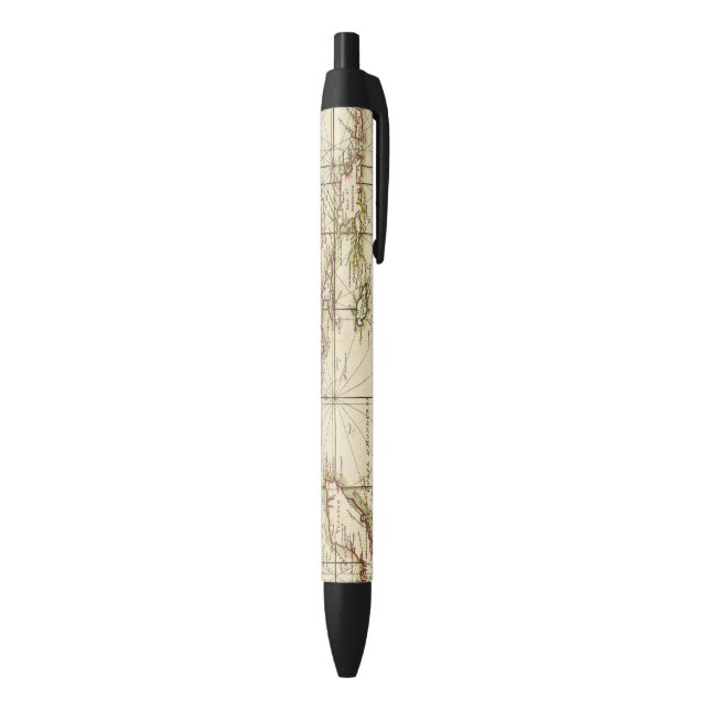 Gulf of Mexico Black Ink Pen (Bottom (Vertical))