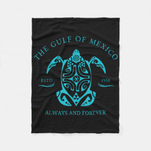 Gulf Of Mexico Est 1550  Fleece Blanket