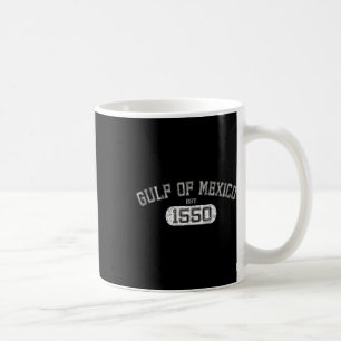 Gulf Of Mexico Est 1550 Retro Vintage Gulf For Men Coffee Mug