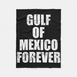 Gulf Of Mexico Forever T-shirt8.png Fleece Blanket