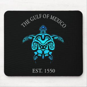 Gulf Of Mexico Forever Turtle T-shirt.png Mouse Pad