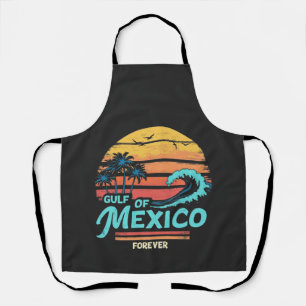 Gulf of Mexico Forever Vintage Beach Mexican Apron