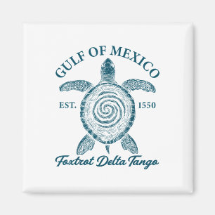 Gulf Of Mexico Foxtrots Deltas Tangos Gulf Of Mexi Magnet