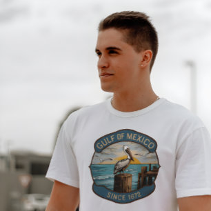 Gulf of Mexico Heritage Badge T-Shirt
