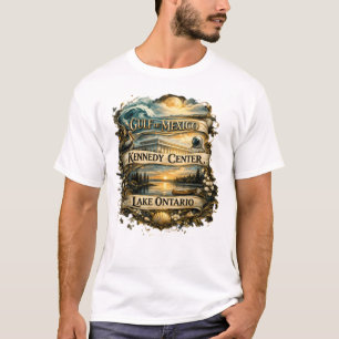 Gulf of Mexico Kennedy Centre Lake Ontario Locatio T-Shirt