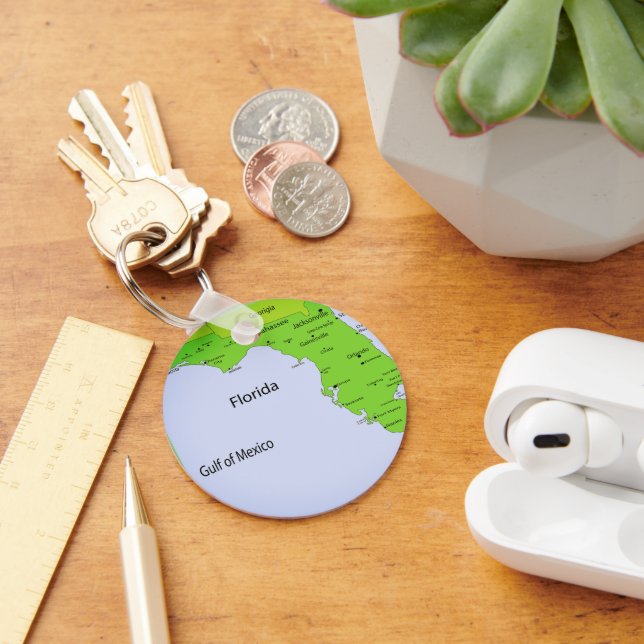 GULF OF MEXICO  KEY RING (Desk)