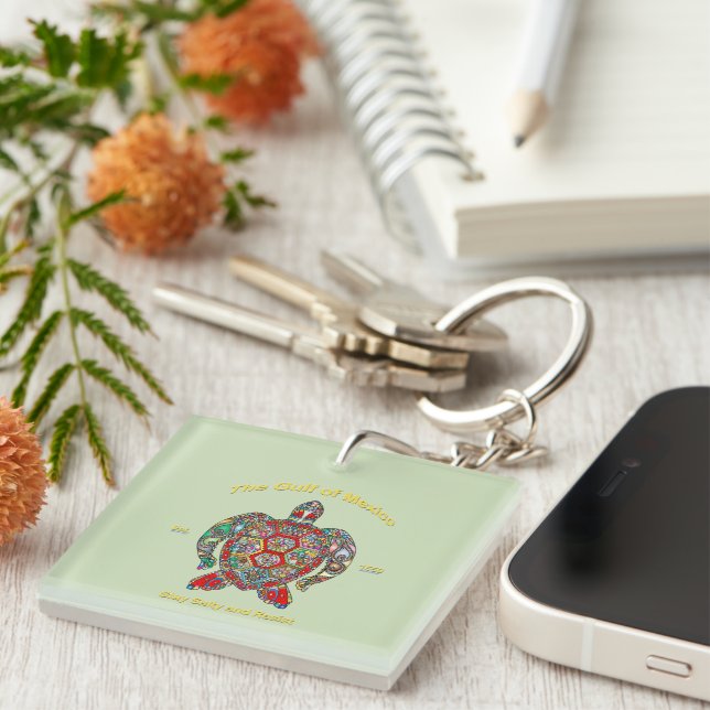 Gulf of Mexico Key Ring (Front Right)