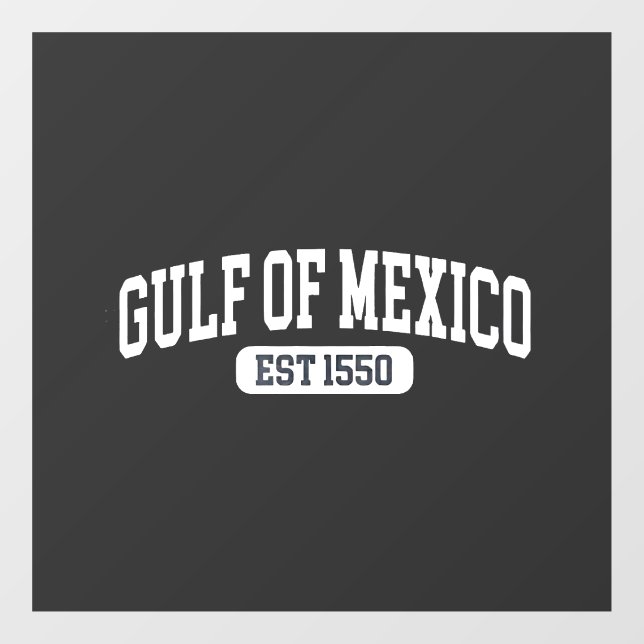 Gulf of Mexico Since 1550 America Humour (Sheet)