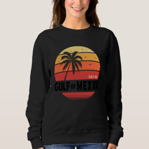 Gulf of Mexico Since 1550 Retro Vintage Beach Gulf Sweatshirt
