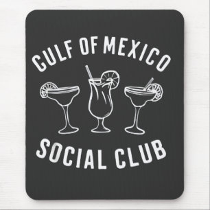 Gulf of Mexico Social Club Funny Retro Mouse Pad
