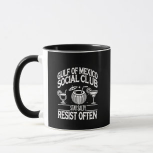 Gulf of Mexico Social Club Stay Salty Resist Mug