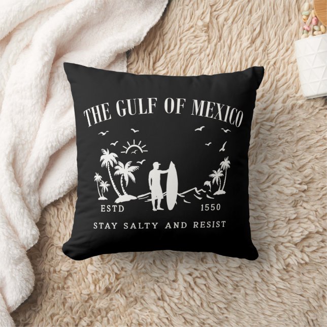 Gulf of Mexico stay salty and resist Cushion (Blanket)