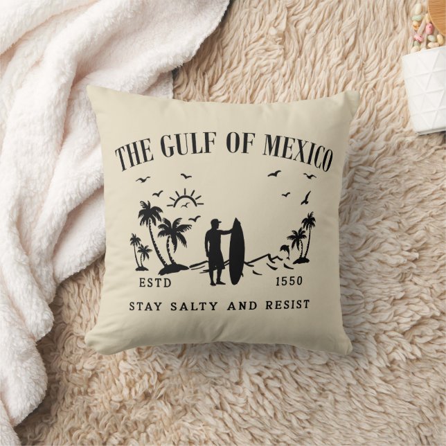 Gulf of Mexico stay salty and resist Cushion (Blanket)